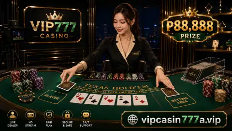 Closing VIP777 live casino table scene with sapphire felt, warm rails, card cues, and polished evening-room lighting